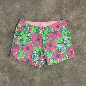 Lilly Pulitzer flower shorts
